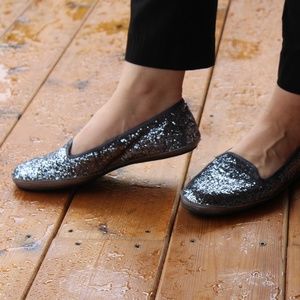 UGG Asher Shearlinglined Glitter Loafer